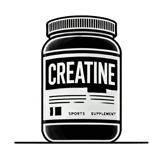 Pot met creatine erin